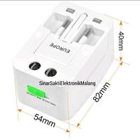 Gambar Universal Travel Adaptor Colokan Steker Listrik Multi Luar Negeri SNI dari Sinar Sakti Elektronik Malang undefined 4 Tokopedia