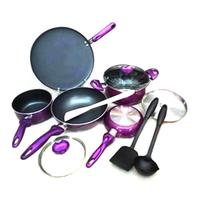 Gambar Supra Rosemary Cookware Set 12 Pcs Premium Paket Panci Ungu PM-12CS dari Home Electro undefined 2 Tokopedia