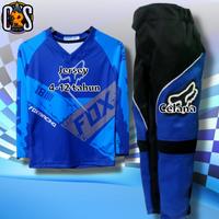 Gambar Baju motor trail anak setelan Jersey set celana trail adventure trabas - Setcel 10, XL /10-12 tahun dari Askeyra Shop undefined 3 Tokopedia