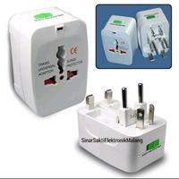Gambar Universal Travel Adaptor Colokan Steker Listrik Multi Luar Negeri SNI dari Sinar Sakti Elektronik Malang undefined 5 Tokopedia