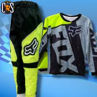 Gambar Baju motor trail anak setelan Jersey set celana trail adventure trabas - Setcel 10, XL /10-12 tahun dari Askeyra Shop undefined 4 Tokopedia