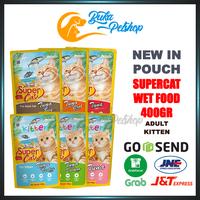 Gambar Makanan Kucing Supercat 400g Pouch SUPER CAT [GOJEK-GRAB] dari BUKA PETSHOP undefined 1 Tokopedia