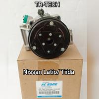 Gambar compresor kompresor ac mobil nissan GRAND livina lama L10 SANDEN EDGE dari TR-TECH undefined 2 Tokopedia