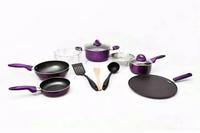 Gambar Supra Rosemary Cookware Set 12 Pcs Premium Paket Panci Ungu PM-12CS dari Home Electro undefined 5 Tokopedia