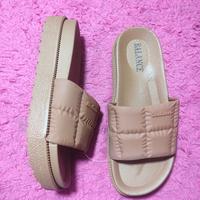 Gambar Sandal karet jelly tebal sendal selop wanita merk balance 1603 - Cokelat, 38 dari SJ SHOES PAYAKUMBUH undefined 4 Tokopedia