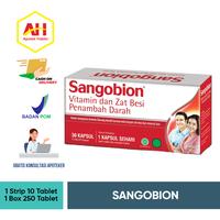 Gambar SANGOBION KAPSUL Obat Vitamin Multivitamin Penambah darah Per strip dari Apotek Habibi Manislor undefined 1 Tokopedia