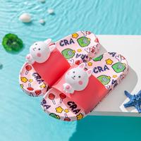 Gambar SA-I Sendal / Sandal Anak Eva Lembut Karakter Imut Lucu Non-slip 0796 - Pink I, 30/31 = 19cm dari BigPlaza undefined 3 Tokopedia