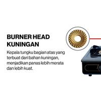 Gambar Rinnai Kompor Gas 2 Tungku RI-602BGX / RI602BGX dari Wahana Superstore undefined 3 Tokopedia