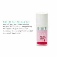 Gambar WARDAH ROLL - ON 60ML FOR HER DEODORANT PERAWATAN KETIAK KOSMETIK dari Joy Victoria Panjer Pakerisan undefined 1 Tokopedia