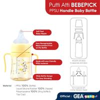 Gambar Putti Atti Bebepick PPSU Handle Baby Bottle 150ml / botol susu bayi - Cherry Blossom dari GEA Baby Indonesia undefined 2 Tokopedia