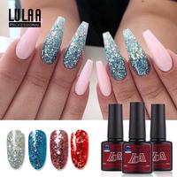 Gambar LULAA glitter gel polish 7ml uv led lamp soak off gel polish - 1 dari Finnynailss undefined 2 Tokopedia