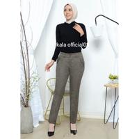 Gambar CELANA KERJA KANTOR WANITA - hitam karet, L dari Kala Store02 undefined 5 Tokopedia