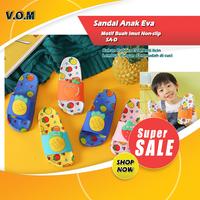 Gambar SA-D Sendal / Sandal Anak Eva Lembut Motif Buah Imut Non-slip 0791 - Kuning D, 26/27 = 17cm dari Value of Money undefined 1 Tokopedia