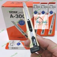 Gambar Pisau Cutter kenko kecil A300 - KENKO KCL A-300 dari Key Shop 888 undefined 3 Tokopedia