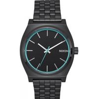 Gambar NIXON A045602 Time Teller All Black Blue/ Jam Tangan Analog Original dari RF WATCH_NEW undefined 1 Tokopedia