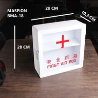 Gambar KOTAK PENYIMPANAN OBAT P3K MASPION BMA-18 dari hoki.perabot undefined 2 Tokopedia