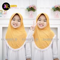 Gambar JILBAB HIJAB KERUDUNG ANAK BAYI LUCU MURAH INSTAN MOTIF ALISA PET - Merah dari RICHIESTO ID undefined 2 Tokopedia