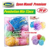 Gambar Spons Mandi Shower Puff Bath Sponge Spon Jaring 30gr BESCO dari Toko Grosir Cahaya Maju undefined 1 Tokopedia