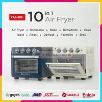 Gambar Ecohome EAF-888 Cubic Air Fryer Noble Series 25L Easy Fry Oven & Grill - Aqua Marine dari Home Electro undefined 1 Tokopedia