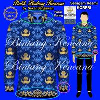 Gambar Seragam Korpri - Kemeja Bintang Kencana - Cotton 50s - Lapis Furing - S dari BATIK BINTANG KENCANA undefined 1 Tokopedia