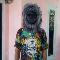 Gambar topeng monyet/monkey - hitam laspur, All Size dari toko boneka azzahra undefined 3 Tokopedia
