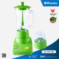 Gambar Miyako Blender Kaca+Dry Mill BL-301 GSG dari Miyako OS undefined 2 Tokopedia