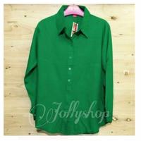 Gambar KEMEJA WANITA WARNA HIJAU dari kemeja hijab undefined 1 Tokopedia