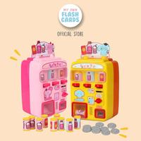 Gambar Vending Machine Pretend Play - Mainan Anak Otomatis - Kado Toy - Kuning dari My Own Flashcards undefined 1 Tokopedia