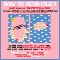 Gambar Custom Acrylic Photocard Holder / Custom PC Holder - 7x10 dari awandesain undefined 3 Tokopedia