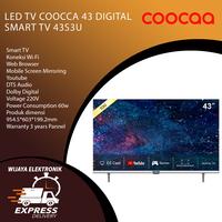 Gambar TV LED 43 INCH COOCA 43S3U SMART TV dari cv wijaya electronic undefined 1 Tokopedia