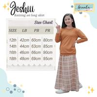 Gambar Baju Setelan Rok Panjang Kaos Lengan Panjang Anak Perempuan Remaja - army, 18 dari Baju Anak UnQ undefined 4 Tokopedia