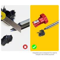 Gambar Pensil Tukang Carpenter Pencil Refill Solid Rautan Otomatis Mekanik - Refill Only dari RMBtools Fastener undefined 2 Tokopedia