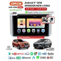 Gambar Head Unit ORCA PRO+ Xpander All New Livina Android Auto CarPlay 9 Inch - PRO+ GEN 2 dari HS VARIASI Car Accessories undefined 1 Tokopedia