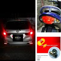Gambar ARSYLED Lampu REM LED Motor Wajib DC Nyala Normal - 54 Titik Lensa 360 Motorcycle - Putih dari ARSYLED MALL undefined 4 Tokopedia