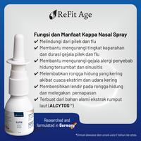 Gambar Kappa Nasal Spray Semprotan Proteksi Hidung Hygene dan 100% Natural - 10ml dari Le Corp Formos undefined 4 Tokopedia