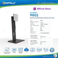 Gambar Bracket LCD LED Monitor Ergonomic Stand Oximus P802 HAS Rotate Swivel - P802 SL dari Oximus Indonesia undefined 1 Tokopedia