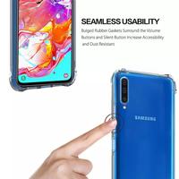 Gambar COMPAITABLE FOR CASE SAMSUNG A70 PREMIUM SOFT ANTICRACK CLEAR HIGH QUALITY SOFTCASE dari Boozter.id undefined 3 Tokopedia