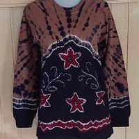 Gambar Kaos Atasan Lengan Panjang Katun Batik Sasirangan Wanita Seragam Senam Olahraga Jalan Santai  Jogging  M L XL XXL XXXL Jumbo Casual - Abstrak Dusty Abu Marun, M dari Gallery Yanti undefined 3 Tokopedia