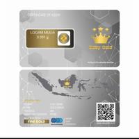 Gambar logam mulia baby gold 0.001 gram emas 24karat dari HK grosir undefined 3 Tokopedia