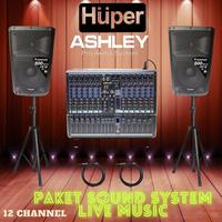 Gambar Paket Sound System Live Music HUPER 15 inch - Ashley ORI Paket Hemat - 6 CH dari Tiny Door undefined 3 Tokopedia