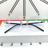 Gambar Frame Kacamata Bor Octagon Lensa Anti radiasi Bluecromic - silver, bluecromic dari OPTIK AZKA_NEW undefined 2 Tokopedia