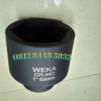 Gambar mata kunci sock impact 1" (inch) 65 MM / impact socket 6 PT dari putra tunggal tool undefined 1 Tokopedia