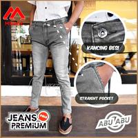 Gambar CELANA JEANS PANJANG PRIA ABU - ABU MURAH TERLARIS COD BAYAR DI TEMPAT - Abu-abu, 32 dari MUREZ STORE undefined 4 Tokopedia