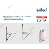 Gambar Engsel Jendela Casement Dekkson HD Heavy Duty S250 Side Hung Sus 304 - HD S250 22" dari JEMURAN FORTUNA NUSA RAME undefined 1 Tokopedia