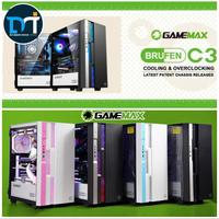 Gambar Gamemax Brufen C3 ARGB COC System - Tempered Glass E-ATX Gaming Case - Black - Grey dari Duta Mandiri Infokom undefined 1 Tokopedia