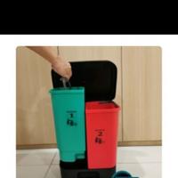 Gambar MPW MP-234 Tempat Sampah Injak 2 Warna 20 Liter Rubbish Bin dari Home Electro undefined 4 Tokopedia
