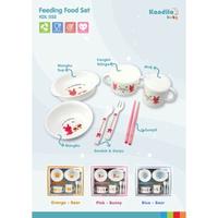 Gambar KANDILA FEEDING SET KDL 033 - PERALATAN MAKAN BAYI MPASI UNTUK KADO - PINK dari BabyMinistry undefined 1 Tokopedia