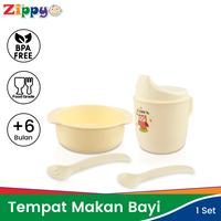 Gambar Zippy Alat makan Bayi Feeding Set Kecil 4 Pcs BPA Free ZIP-FS104 dari Good Spot Home undefined 1 Tokopedia