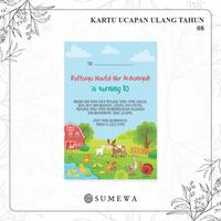 Gambar Kartu Ucapan Syukuran Ulang Tahun / Kartu Hampers Ulang Tahun - 08 dari Sumewa Design undefined 1 Tokopedia