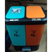 Gambar MPW MP-234 Tempat Sampah Injak 2 Warna 20 Liter Rubbish Bin dari Home Electro undefined 3 Tokopedia
